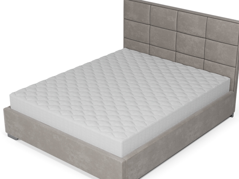 Наматрасник защитный ЭОС "Double cotton" h-30 Light grey — изображение 4